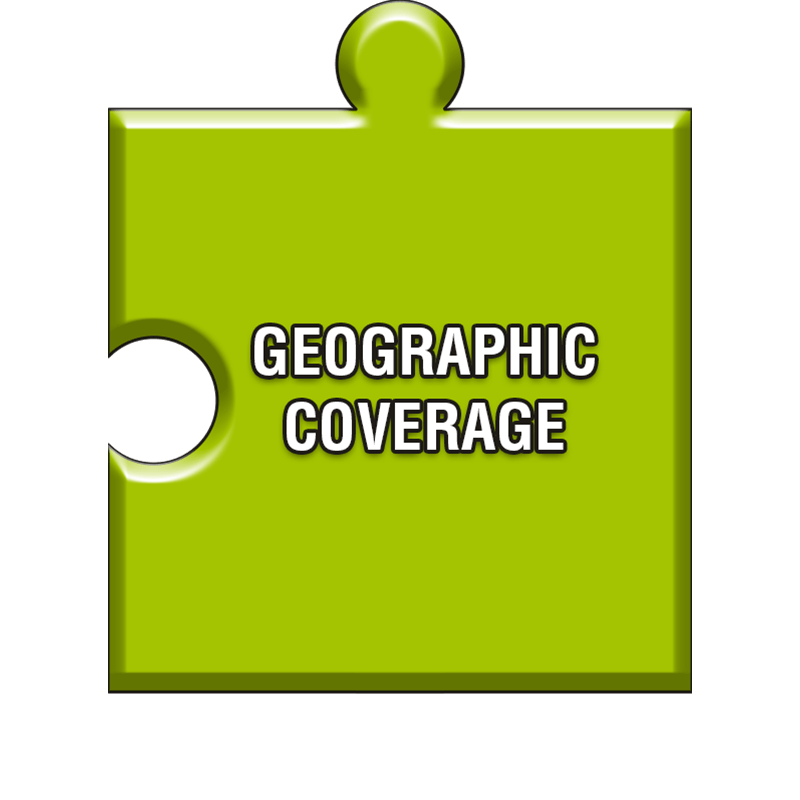 Geographic coverage