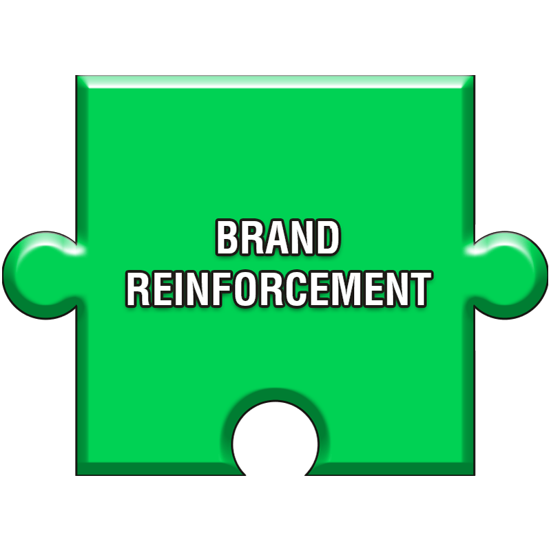 Brand reinforcement